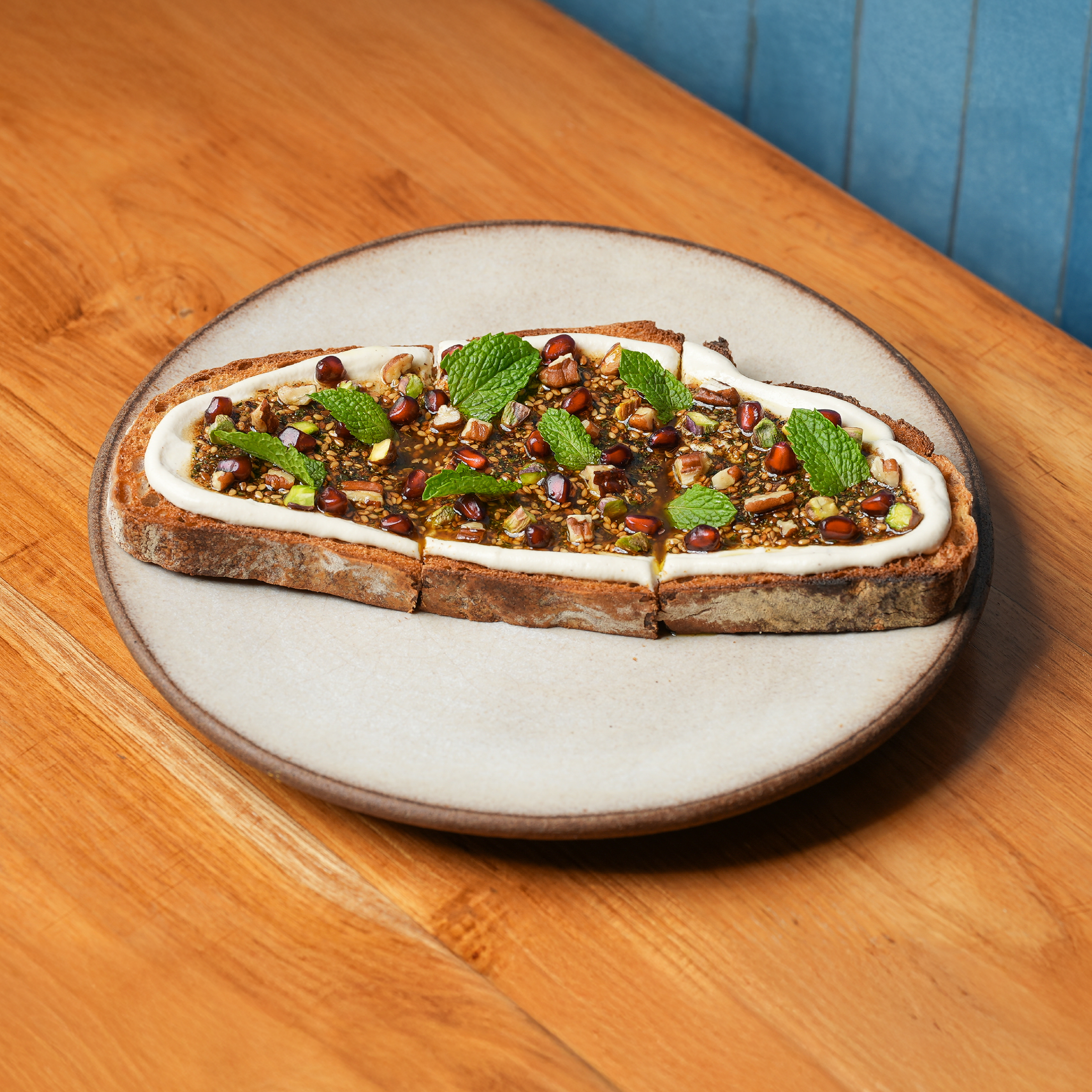 Cashew Labneh Tartine
