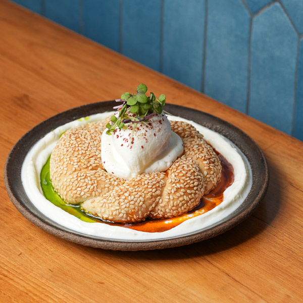Turkish Simit Benedict