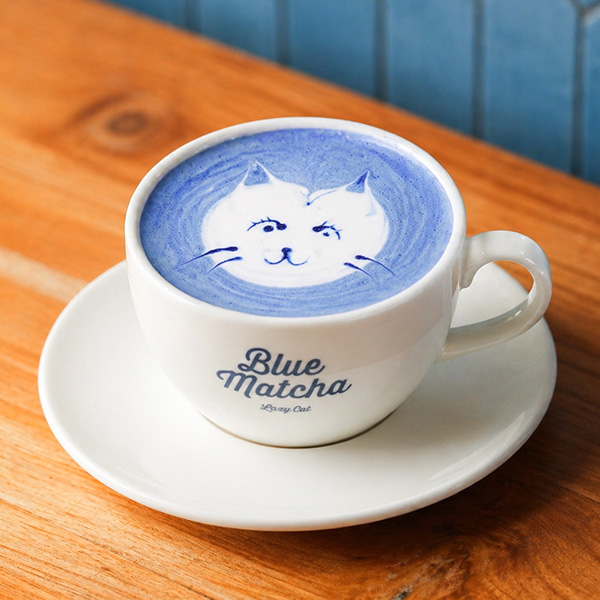 Hot Blue Matcha